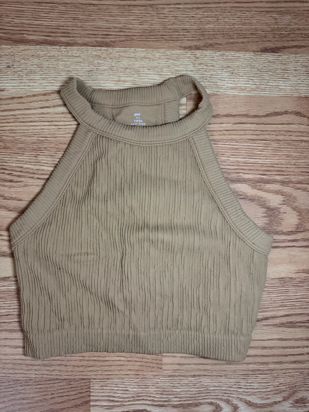 Aerie Ribbed Crop Tank Top - Picture 3 of 4